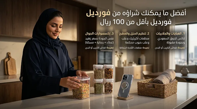 أفضل المشتريات من فورديل