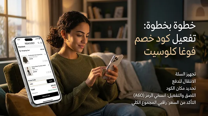 خطوات تفعيل كود خصم فوغا كلوسيت 
