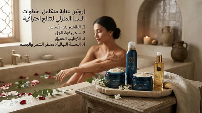 خطوات السبا المنزلي لنتائج احترافية
