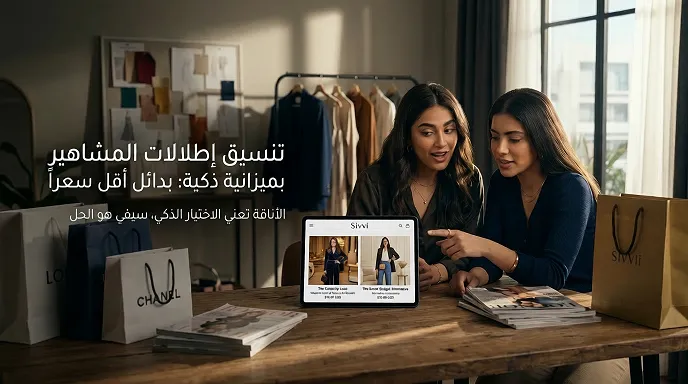 تنسيق إطلالات المشاهير بميزانية ذكية