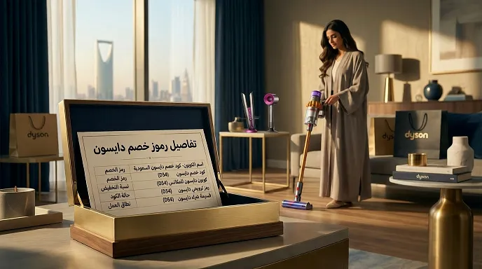 تفاصيل رموز خصم دايسون ونطاق استخدامها