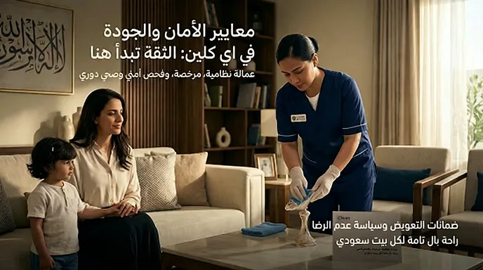 معايير الأمان والجودة في اي كلين