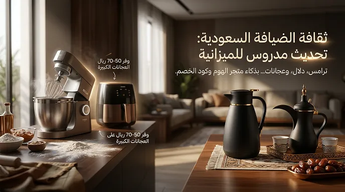 أطقم التقديم بميزانية مدروسة