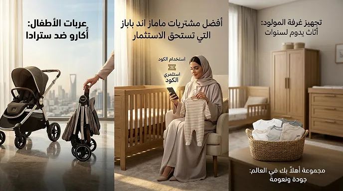 أفضل فئات المشتريات في  ماماز اند باباز