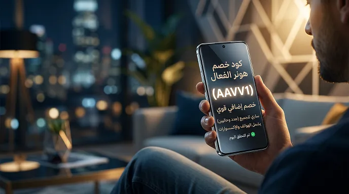 معلومة ملخصة عن كود خصم هونر الفعال