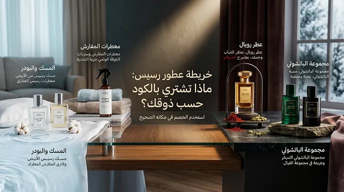 ماذا تشتري بكود خصم رسيس حسب ذوقك