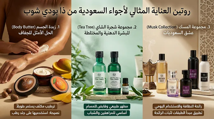 أفضل منتجات ذا بودي شوب عند استخدام كود خصم ذا بودي شوب