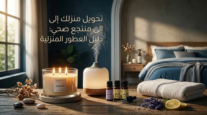 دليل العطور المنزلية بإستخدام كود خصم ناتشورال تاتش