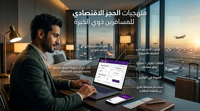 منهجيات الحجز الاقتصادي للمسافرين ذوي الخبرة
