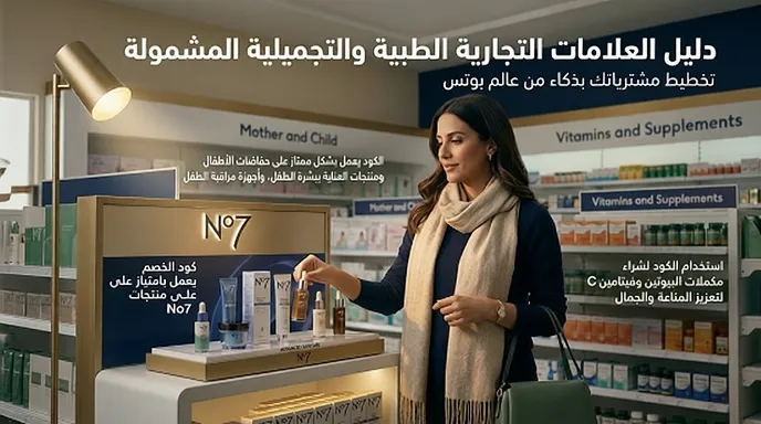 دليل العلامات التجارية الطبية والتجميلية المشمولة