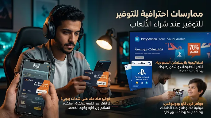 ممارسات احترافية للتوفير عند شراء الألعاب