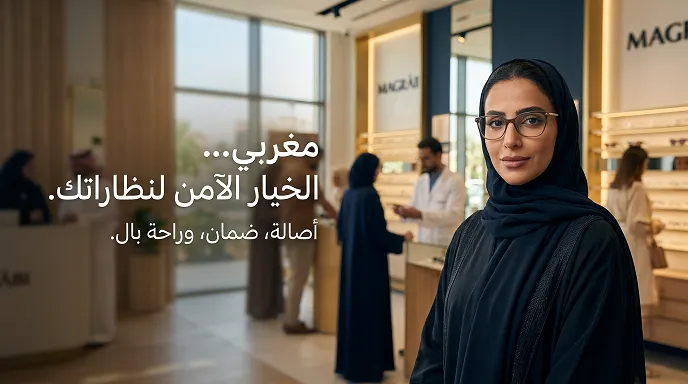 مغربي الخيار الآمن للنظارات الطبية الأصلية