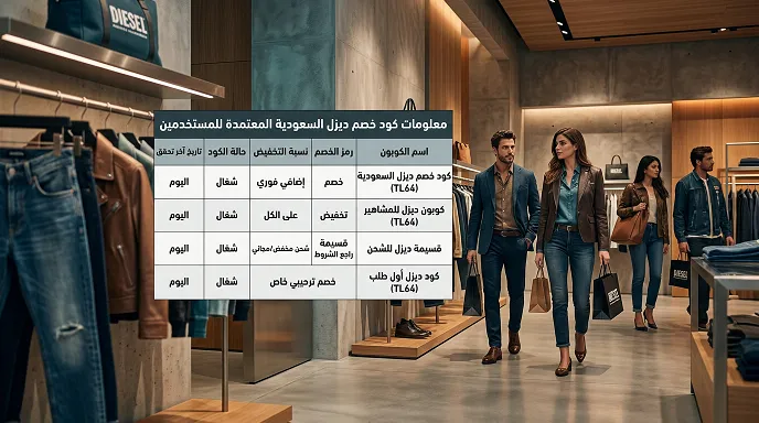 معلومات كود خصم ديزل السعودية المعتمدة