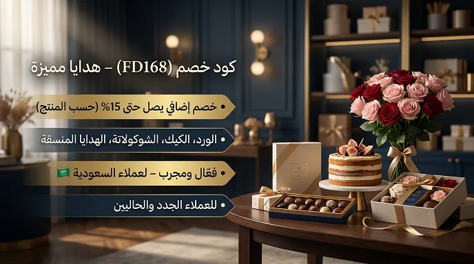 بيان ملخص كود خصم جوي للهدايا والتفاصيل