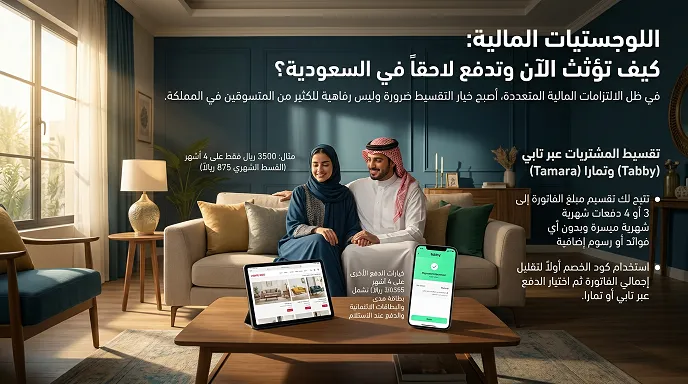 كيف تؤثث الآن وتدفع لاحقاً في السعودية؟