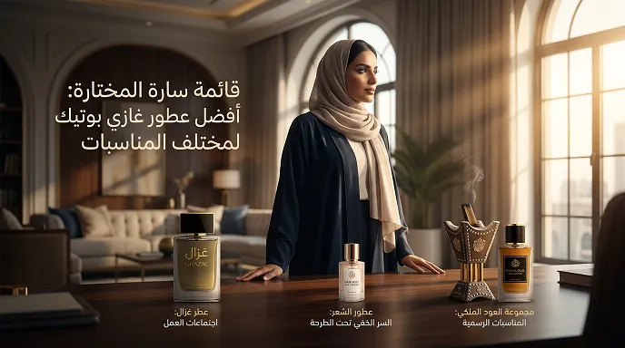 أفضل عطور غازي بوتيك لمختلف المناسبات