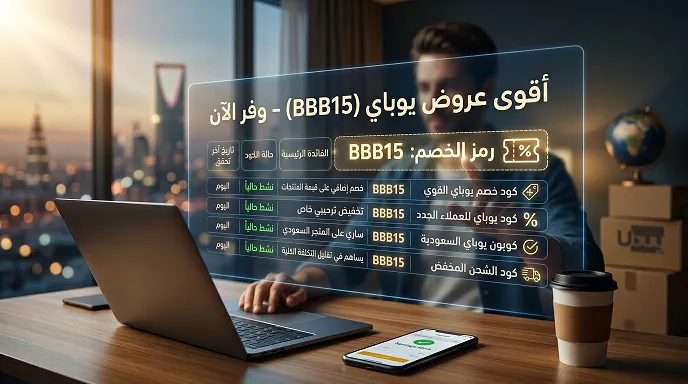 دليل سريع عن كود خصم يوباي