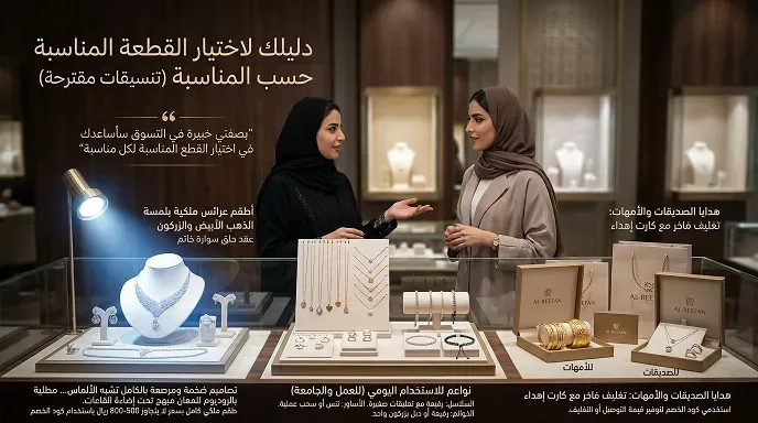 دليلك لاختيار القطعه المناسبه 