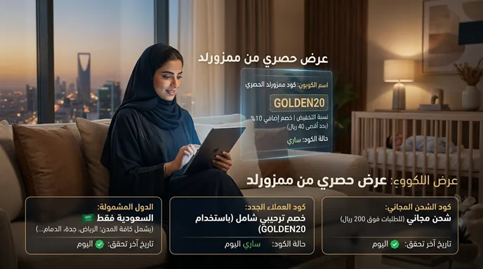 تفاصيل أفضل كوبون خصم ممزورلد الموثوق