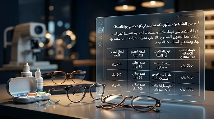 حساب التوفير: كم سأوفر فعلياً بعد الشراء؟ باستخدام كود خصم ايوا 