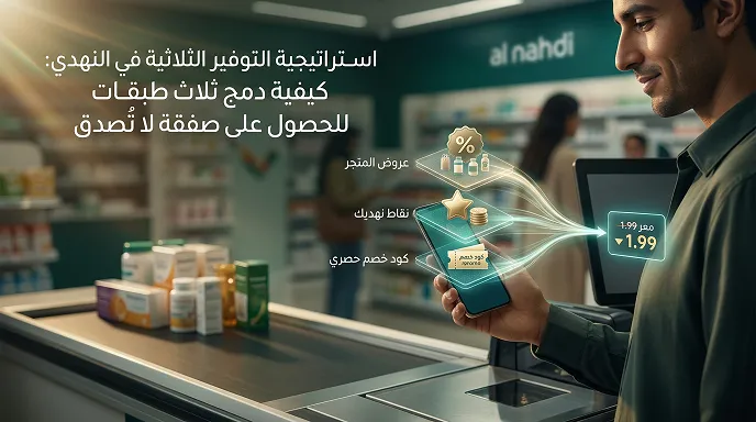 شرح تطبيق تفعيل كود خصم النهدي