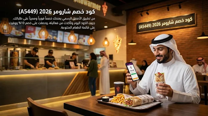 دليل كود خصم شارومر الجاهز للاستخدام