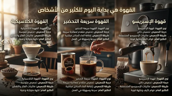 عروض الكوزي للقهوة والمشروبات الصباحية