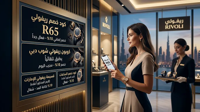 دليل خلاصة كود خصم ريفولي الفعال والمجرب