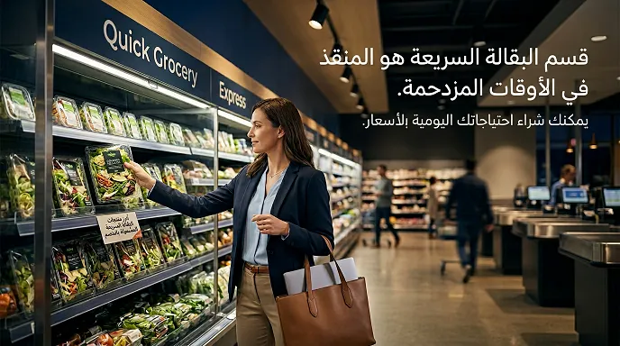 استراتيجيات التوفير الذكية لميزانية العائلة في أقسام البقالة السريعة (Express Groceries)