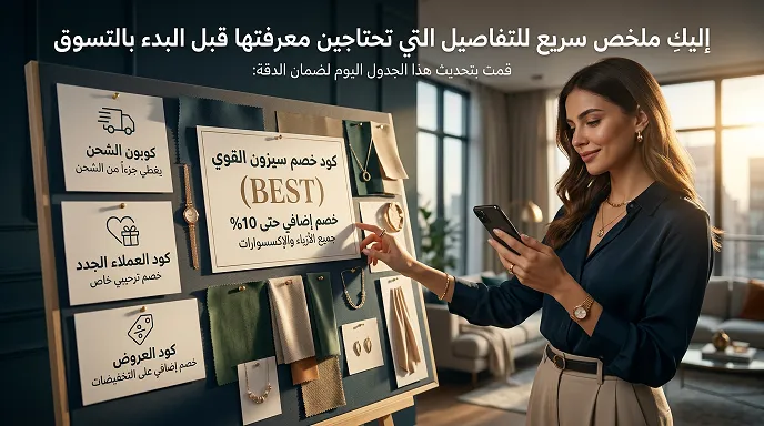 دليل كود خصم سيزون