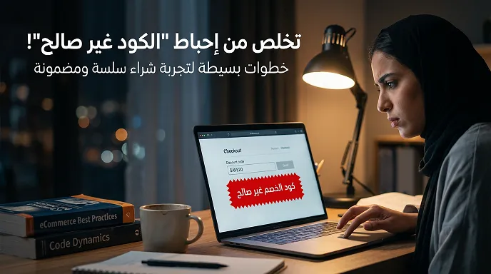  خطوات عملية لتجنب رسالة كود خصم العجائب غير فعال 