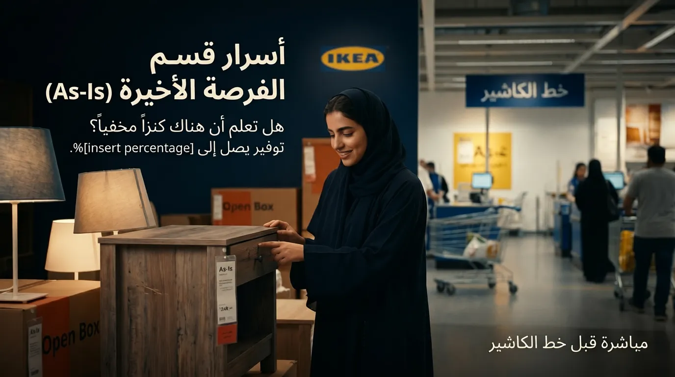 أسرار قسم الفرصة الأخيرة عند الشراء من ايكيا