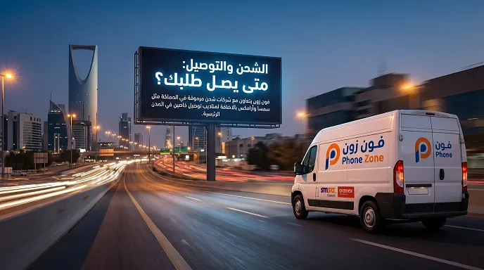 تفاصيل الشحن والتوصيل في موقع فون زون