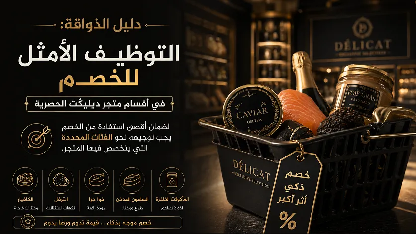 التوظيف الأمثل للخصم في أقسام متجر ديليكت