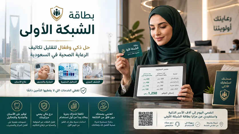 كيف تخفض بطاقة الشبكة الأولى فاتورة علاجك السنوية؟