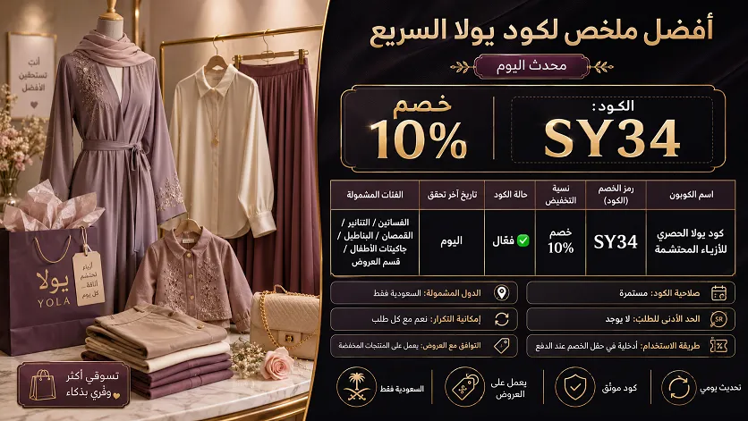 أفضل ملخص لكود يولا السريع (محدث اليوم)